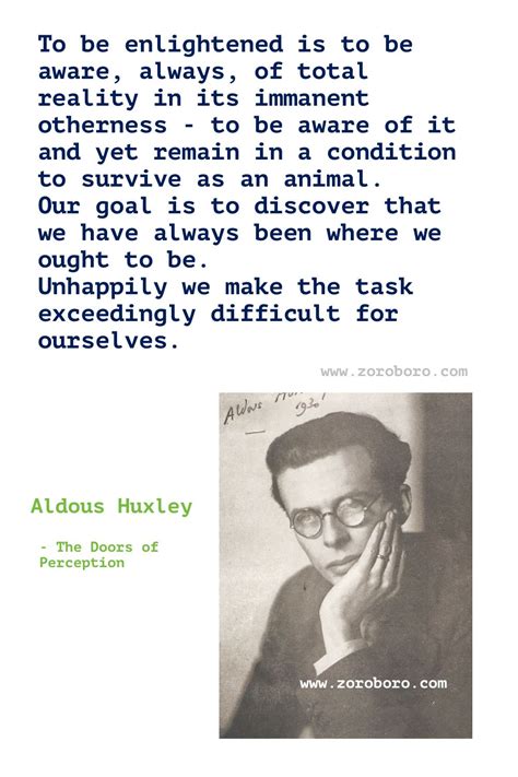 Aldous huxley quotes aldous huxley brave new world quotes island huxley ...