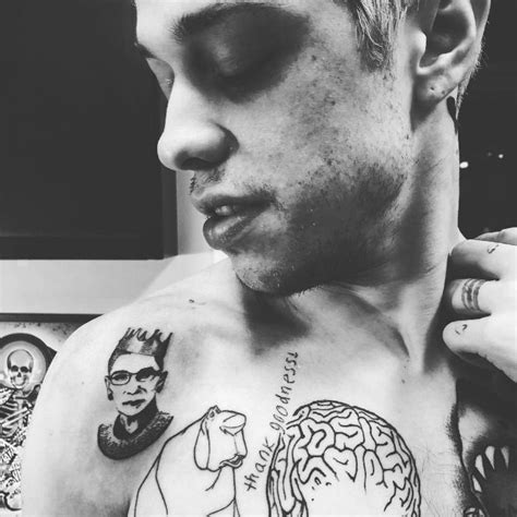 Pete Davidson Tattoos Kid