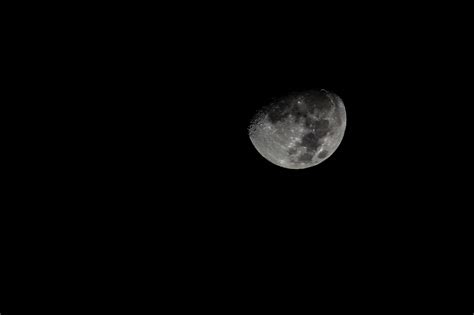 Free stock photo of black-and-white, dark, moon