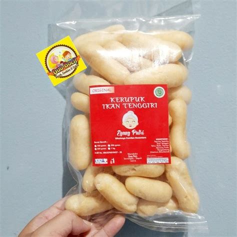 Jual Kerupuk Ikan Tenggiri Asli - 100 Gram di Lapak Duo Bocil Snack | Bukalapak