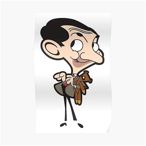 "mr bean" Poster for Sale by vsarthak | Redbubble