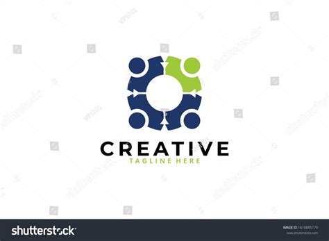 Meeting Logo Icon Vector Isolated Stock Vector (Royalty Free) 1610885179 | Shutterstock