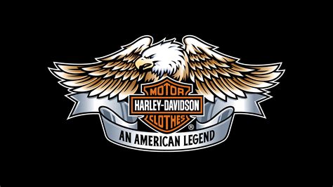 Harley Davidson Eagle Logo 4k logo wallpapers, hd-wallpapers, harley ...