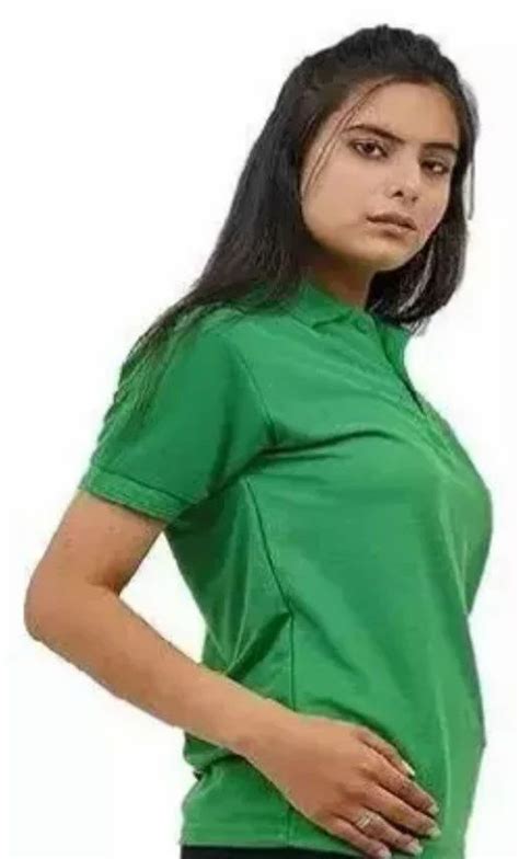 Half Sleeve Womens Collar T Shirt at Rs 210/piece in Faridabad | ID: 2852258505933