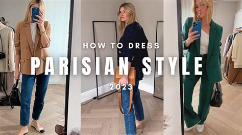 HOW TO DRESS PARISIAN STYLE IN 2023 | FRENCH CHIC - YouTube