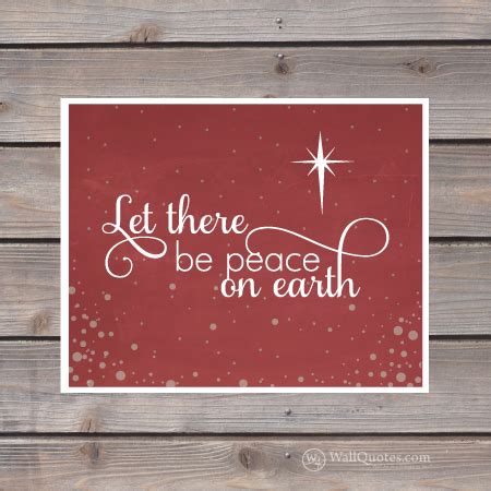 Let There Be Peace Wall Quotes™ Giclée Art Print | WallQuotes.com