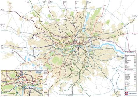 London Underground map: Geographically accurate Tube map showing where ...