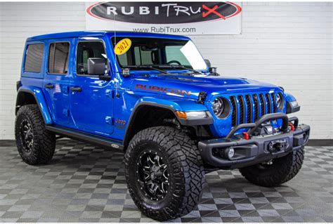 2021 Jeep Wrangler JL Unlimited Rubicon Hydro Blue for Sale!