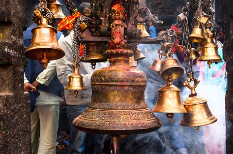 Bells in the Dolakha Bhimsen Temple Premise by arjun | drishti / 500px