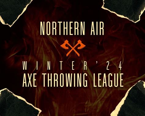 Axe Throwing League - Northern Air Action Park