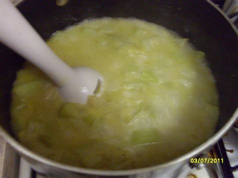 Just Like My Nan Made: Leek & Choko soup