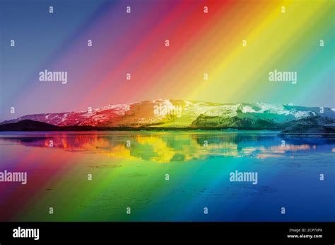 Bifrost rainbow hi-res stock photography and images - Alamy