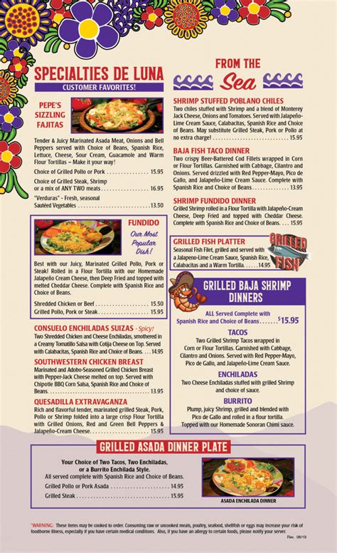 Mexican Food Arizona | Valle Luna Mexican Restaurants