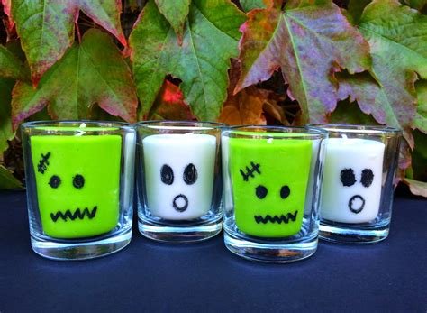 Jac o' lyn Murphy: Franks and Screams - DIY Halloween Candles