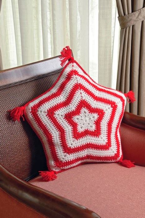 Crochet: PILLOW - STAR