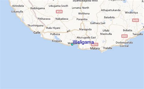 Weligama Tide Station Location Guide