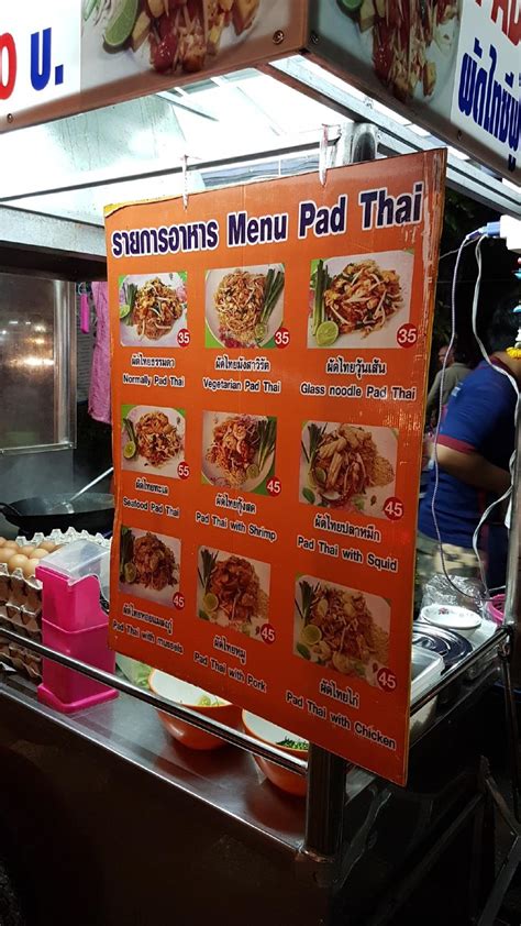 Menu at Best Pad Thai! restaurant, Pai