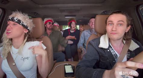 Carpool Karaoke: Miley Cyrus and Family Go Full Country | TIME
