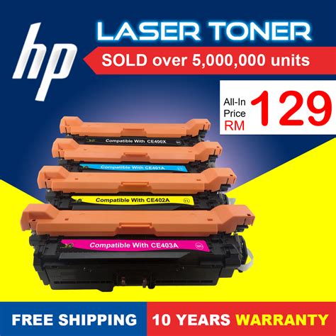 CE400 (507X) /401/402/403A (507A)- HP Toner (Colour) - Dr Toner Ink - San Imaging Solution