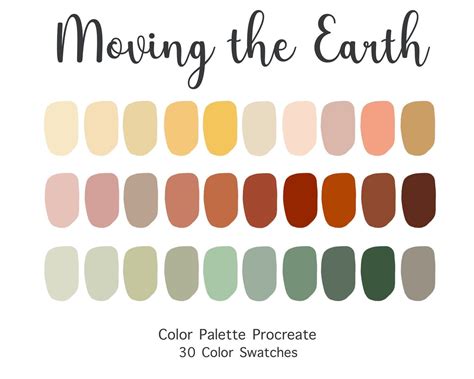 Earth Tone Color Palette, Summer Color Palette, Colour Pallette, Summer ...