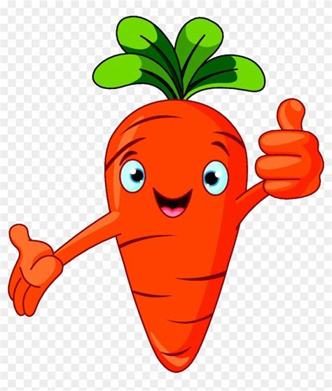 Vegetable Cartoon Carrot Clip Art - Cartoon Vegetables - Free Transparent PNG Clipart Images ...