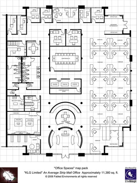 Modern Office Layout Floor Plan - Image to u