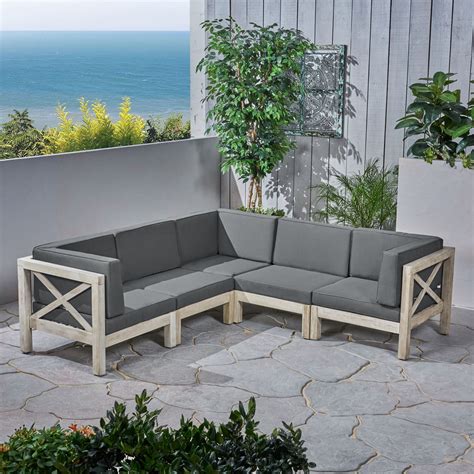 Sleek and Chic: Modern Grey Outdoor Furniture - Art Home Decor