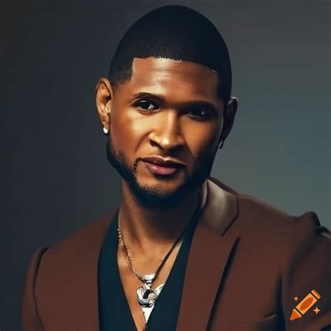 Usher with microphone on stage on Craiyon