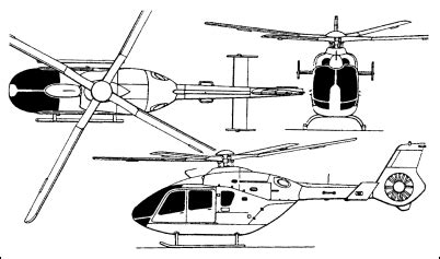 Eurocopter EC-135 helicopter - development history, photos, technical data