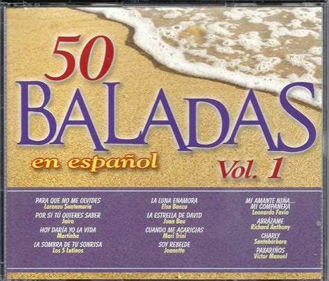 ENTRE MUSICA: 50 BALADAS EN ESPAÑOL Vol. 1 - Varios artistas (3 CDs)