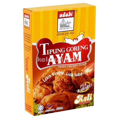 ADABI TEPUNG GORENG AYAM ASLI SEASONING 250G | Kelokal.com