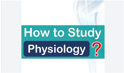 How to Learn Physiology in Medical School | Education