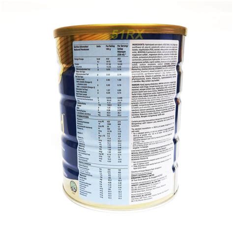 Ensure Gold Powder Nutrition Facts | Blog Dandk