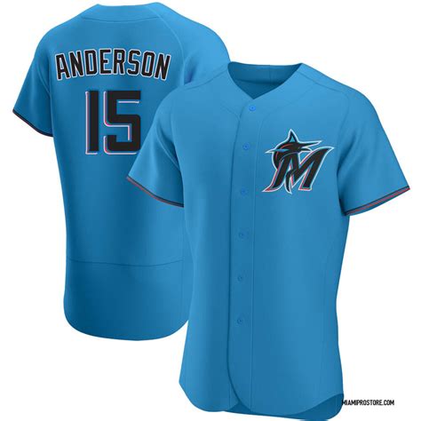 Limited time offer B Men's Miami Marlins #15 Brian Anderson Authentic Black Gold Fashion ...