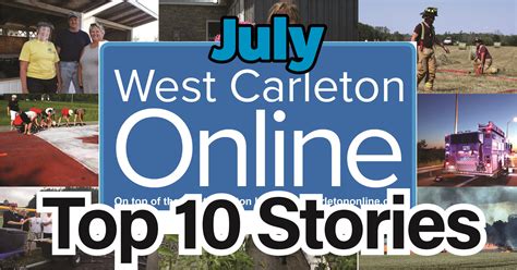 Top 10 July stories - West Carleton Online