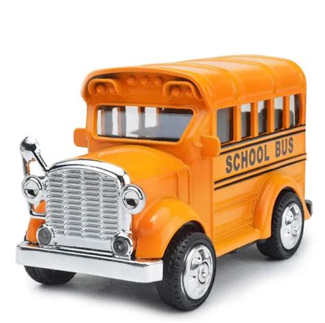 1:36 Toy Car mini classic bus Metal Toy Alloy Car Diecasts & Toy Vehicles Car Model light and ...