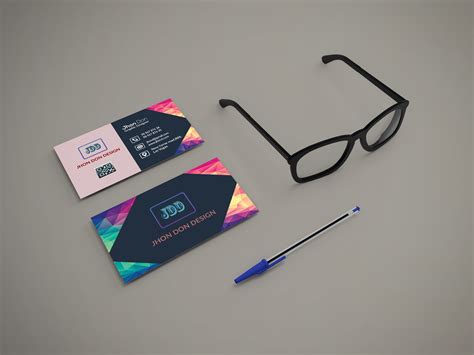 Colorful Business Card on Behance