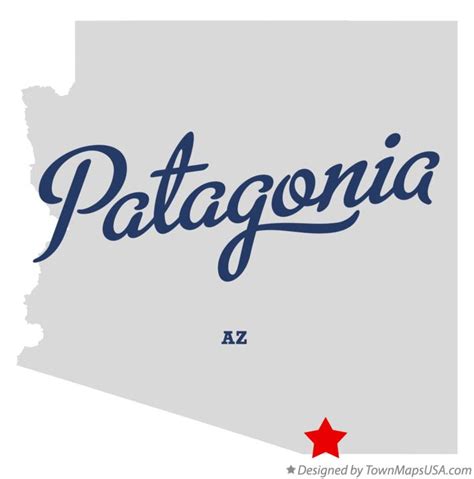 Map of Patagonia, AZ, Arizona