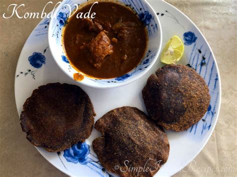 Kombdi Vade | Simple Indian Recipes