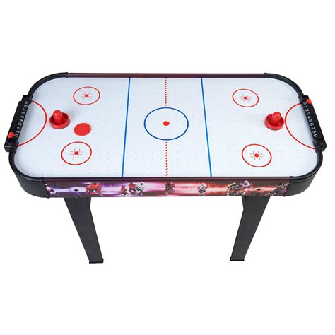 4ft Air Hockey Table Indoor Outdoor Family Game | eBay