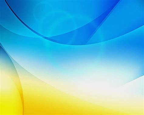 Ppt Template Blue And Yellow