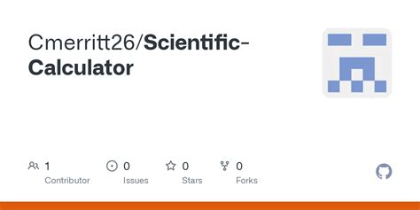 GitHub - Cmerritt26/Scientific-Calculator