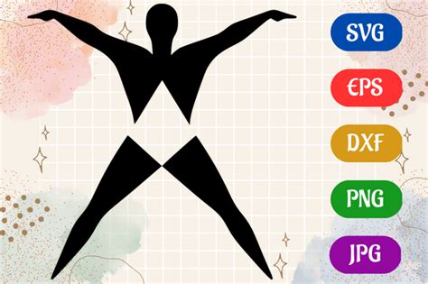 Gymnastics | Silhouette Vector SVG EPS Graphic by Creative Oasis · Creative Fabrica