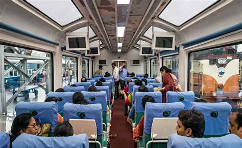 New Vistadome coach arrives at Visakhapatnam railway station