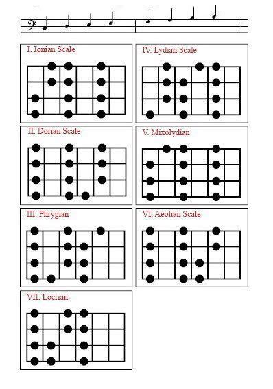 Bass Guitar Place: Bass Guitar Scales: Major and Minor Scale | Bass ...