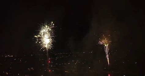 Drone Footage of a Fireworks Free Stock Video Footage, Royalty-Free 4K ...