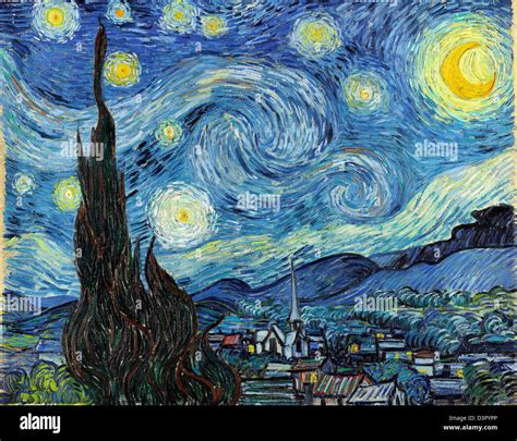 Vincent van gogh starry night hi-res stock photography and images - Alamy