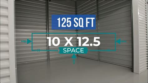 10x12.5 Unit Size Information - YouTube