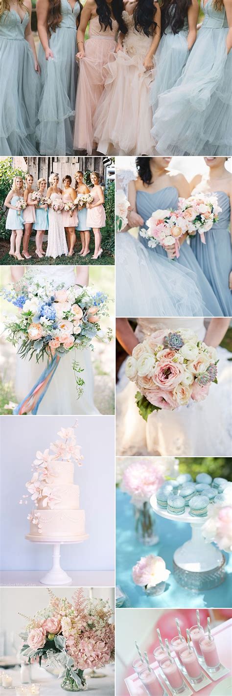 Pink & Blue Wedding Ideas Inspired by Pantone | Pink blue weddings, Spring wedding colors ...