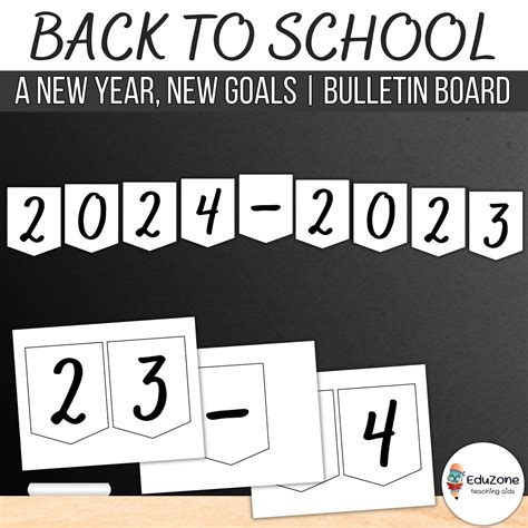 Back to School: A New Year, 2023 - 2024 | Bulletin Board or Door Kit | Decor! | Made By Teachers